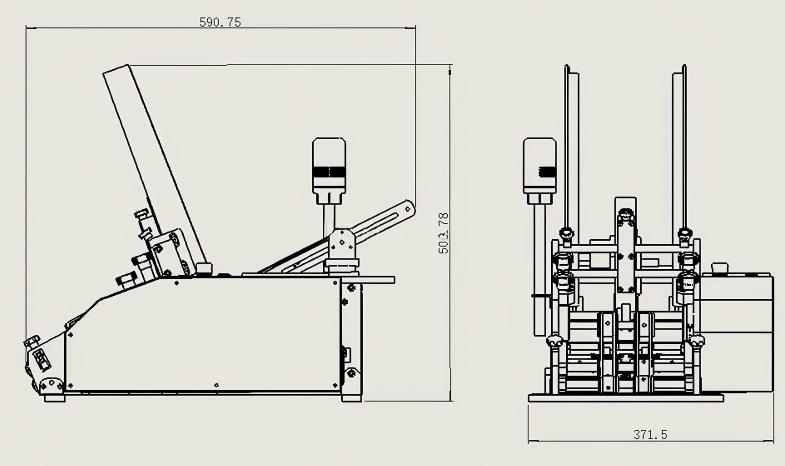High-Speed Servo Friction Feeder Machine outline High-Speed Servo Friction Feeder Machine outline