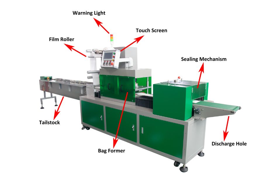 JXSBF-250 Servo 4-Side Seal Packaging Machine JXSBF-250 Servo 4-Side Seal Packaging Machine