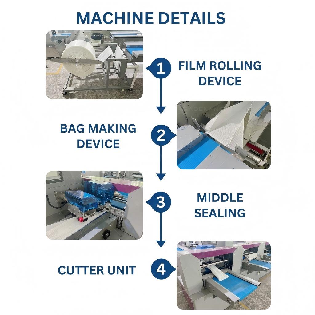 JX-700XQ Automatic Bubble Bag Packaging Machine (3) JX-700XQ Automatic Bubble Bag Packaging Machine (3)