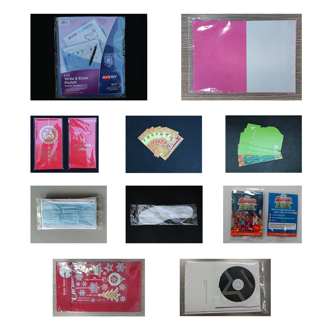 JXSBF-250 Servo 4-Side Seal Packaging Machine Application Scenarios JXSBF-250 Servo 4-Side Seal Packaging Machine Application Scenarios