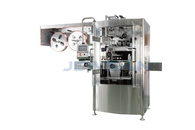 M&aacute;quina etiquetadora autom&aacute;tica de manga dupla JXGL-400P