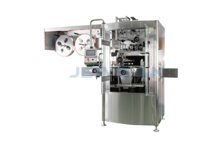JXGL-400P Double-Head Automatic Sleeve Labeling Machine
