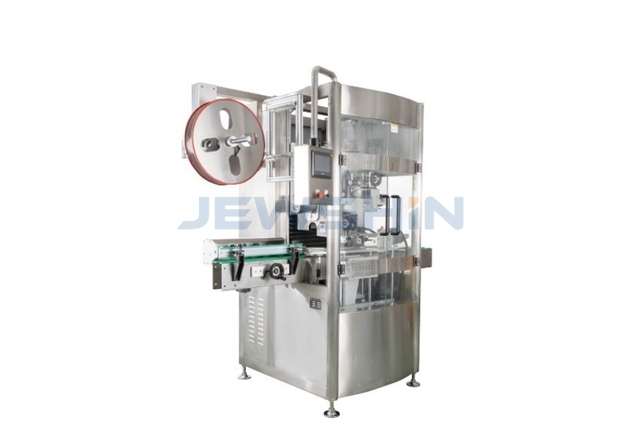 M&aacute;quina etiquetadora autom&aacute;tica de manga de alta velocidade JXGL-250/350 (tra&ccedil;&atilde;o nas 4 rodas)