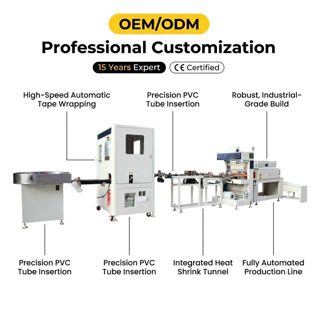 OEM ODM electrical tape packaging production line integrated system