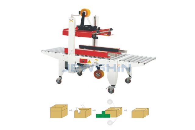 FA500 Semi-Automatic Case Sealer | Compact Carton Taping Machine for Light-Duty Packaging