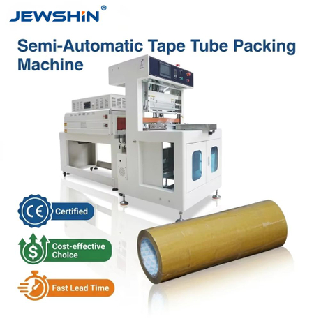 Adhesive Tape Shrink Tube Packing Machine — JX-1010 & JX-1020