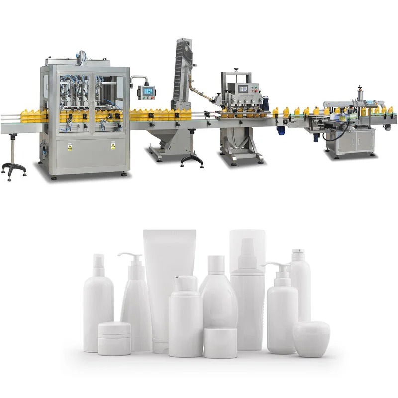 Complete Cosmetic Bottle Filling and Capping Line: From Formulation to Final Case