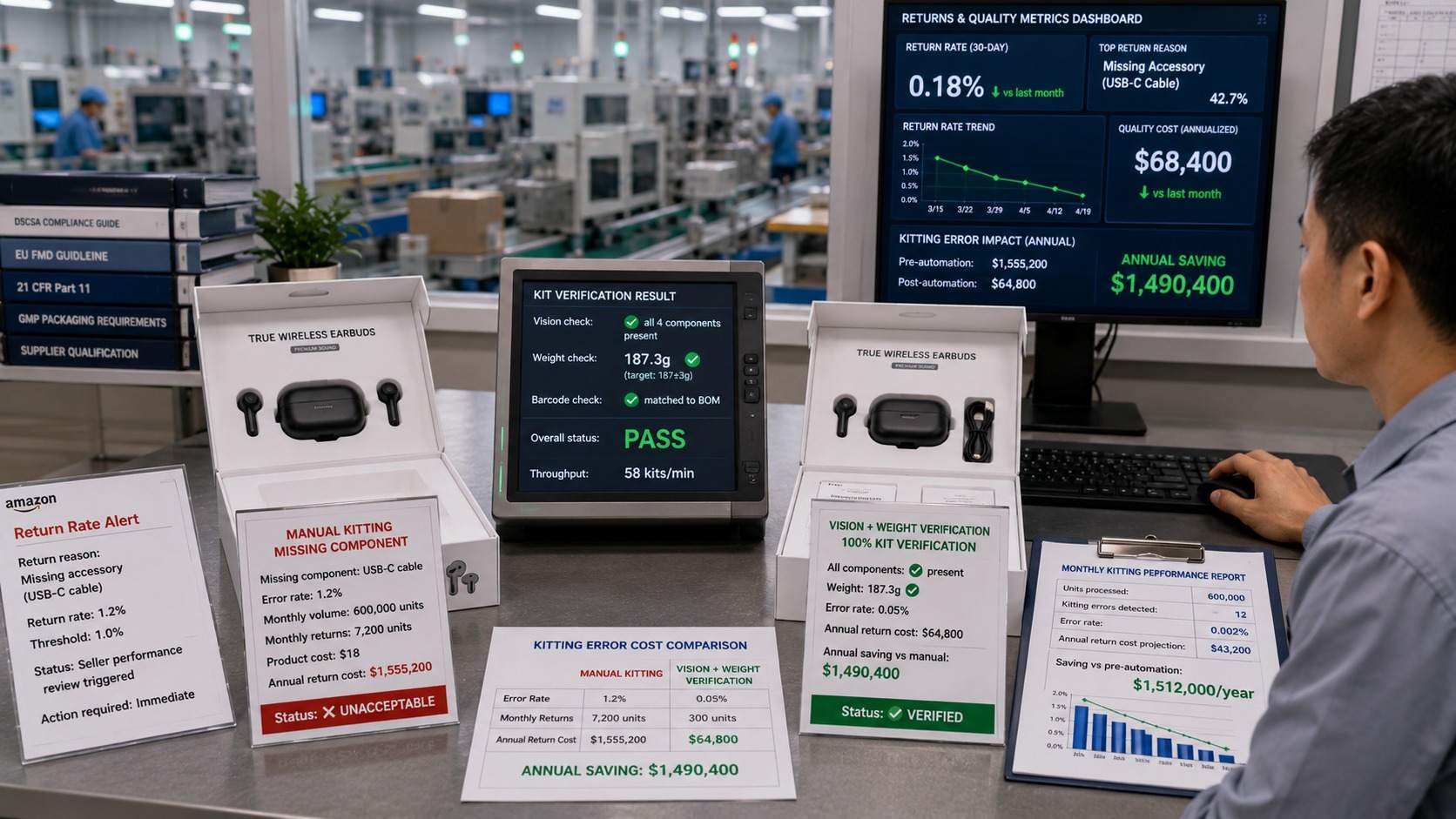 Electronics & Hardware Product Packaging Line Design