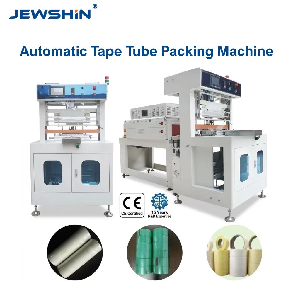 Adhesive Tape Shrink Tube Packing Machine — JX-1010 & JX-1020