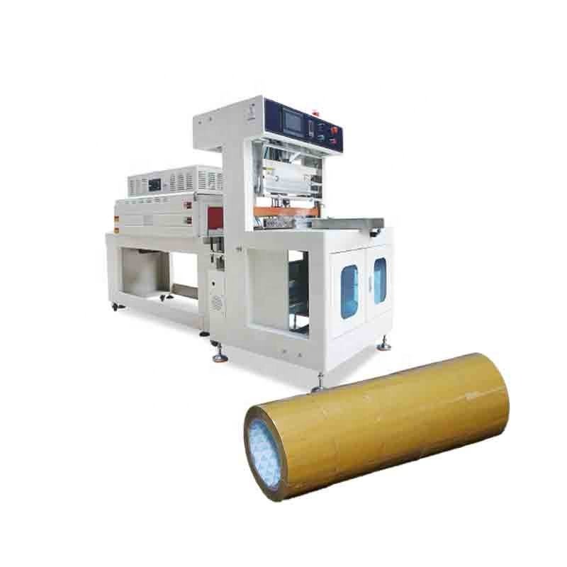 quick-adjust tape log sleeve wrapping machine