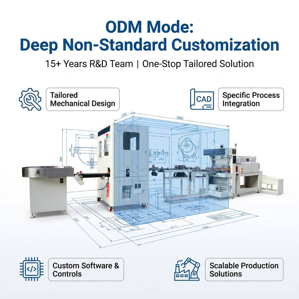 OEM ODM electrical tape packaging production line integrated system