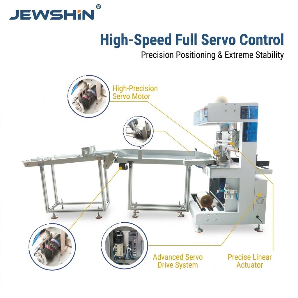 Fully Automatic PVC Electrical Tape Sleeve Wrapping & Tube Packing Machine