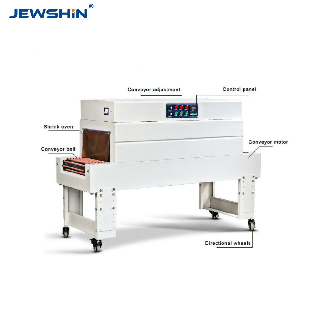 Heat shrink tunnel structure shrink oven conveyor belt control panel conveyor motor