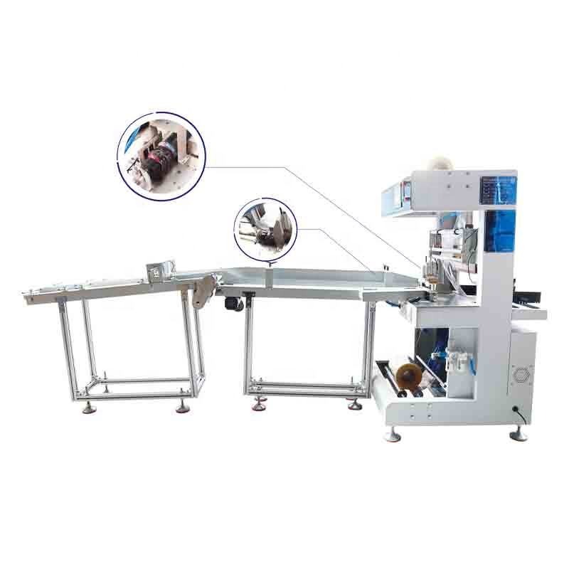 high-speed tape sleeve packaging machine for tape rolls