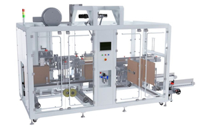 SAE500T Vertical Box Opening, Packing & Sealing Machine 