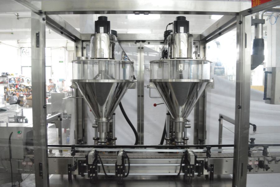 Double-Head Powder Filler 