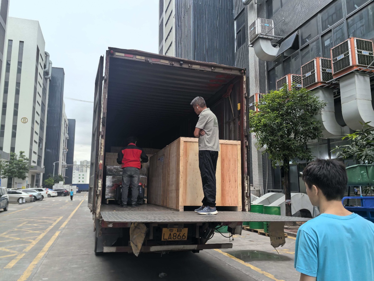 Machine Shipment Photos